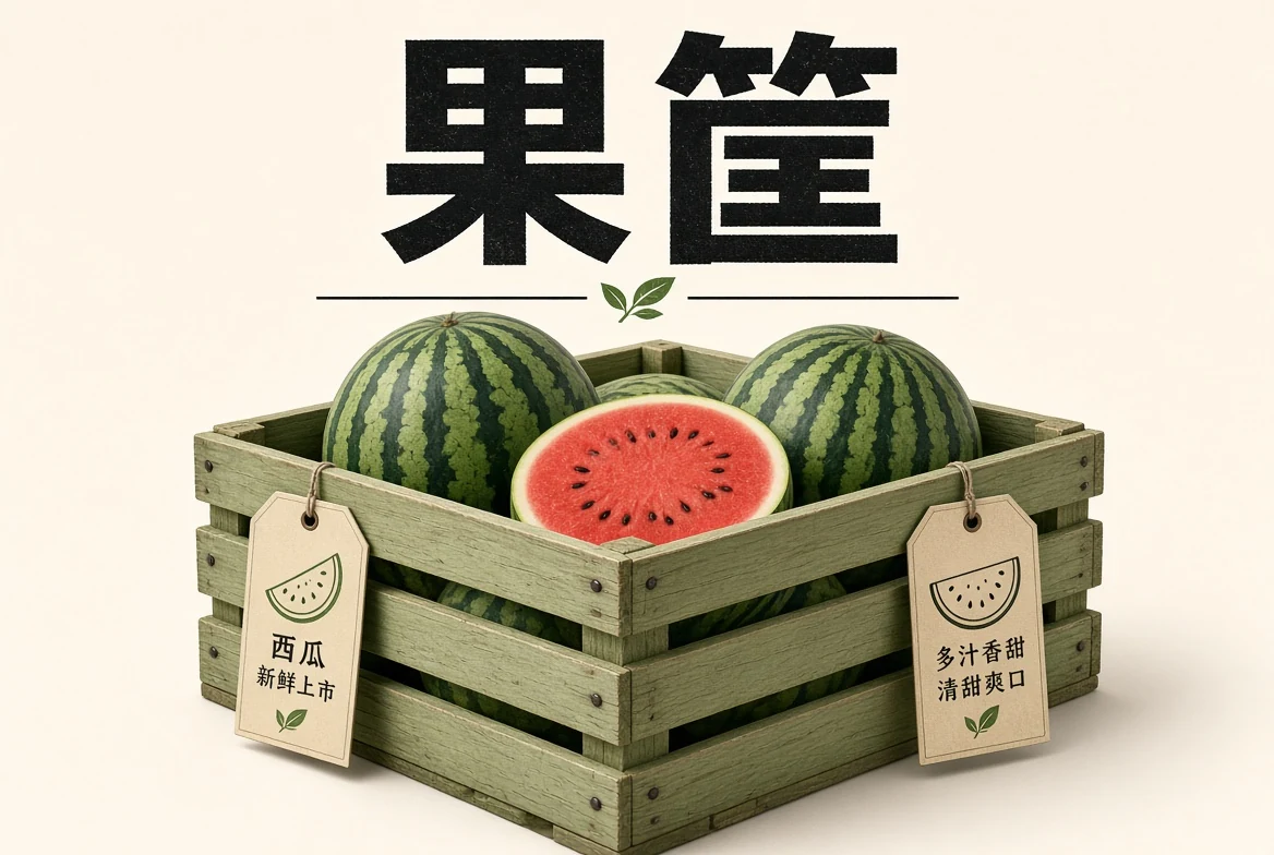 果筐内容导览